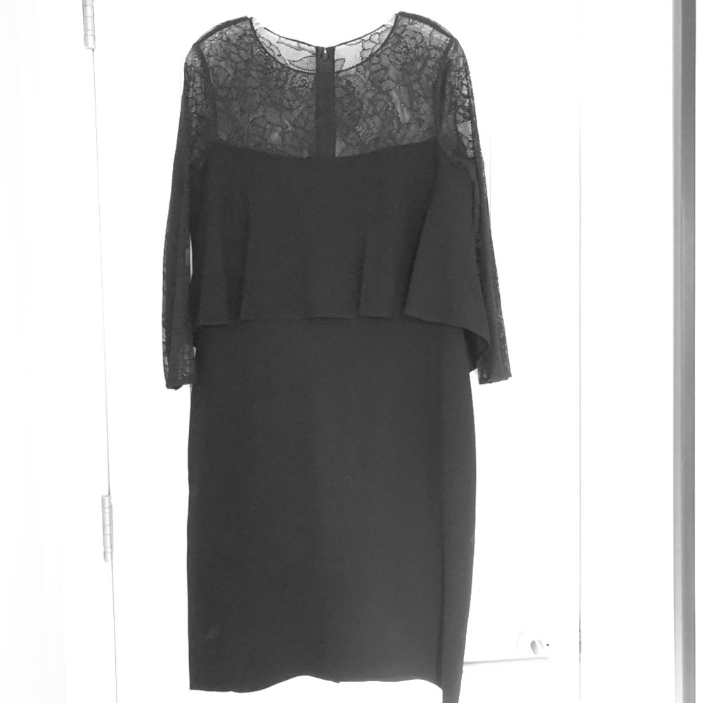 Black cocktail dress